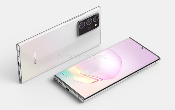 Samsung Galaxy Note 20+ рассекретили до премьеры