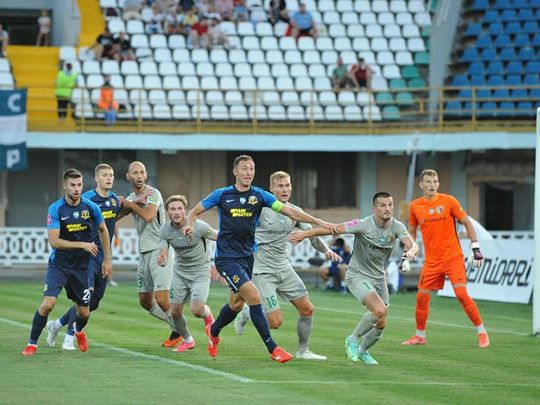 «Дубль» Довбика врятував «Дніпро-1» від поразки в Полтаві: відеоогляд матчу УПЛ