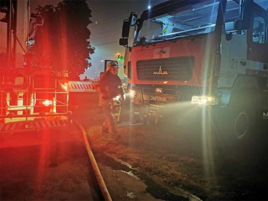 У Броварах масштабна пожежа в п'ятиповерхівці: перші подробиці (відео)