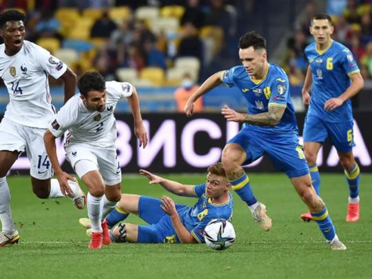 Гол-шедевр Шапаренка приніс Україні бойову нічию з чемпіоном світу Францією: відеоогляд матчу
