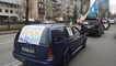 
Возле посольства Грузии в Киеве собрался автопробег на поддержку Саакашвили

