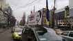 
Возле посольства Грузии в Киеве собрался автопробег на поддержку Саакашвили
