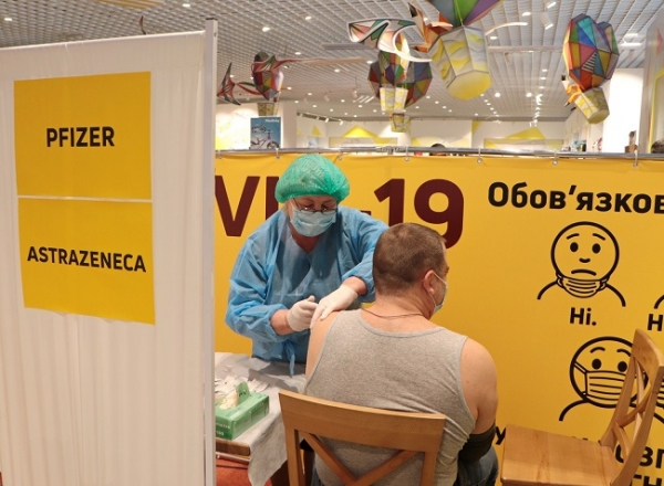 В Одесской области привиты от коронавируса свыше полумиллиона жителей