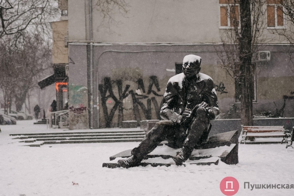 Как Одесса и одесситы встретили первый настоящий снегопад 2022 года. Большой фоторепортаж