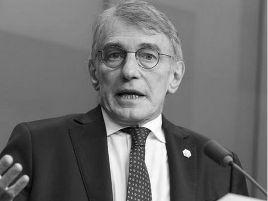 Помер голова Європарламенту Давид Сассолі
