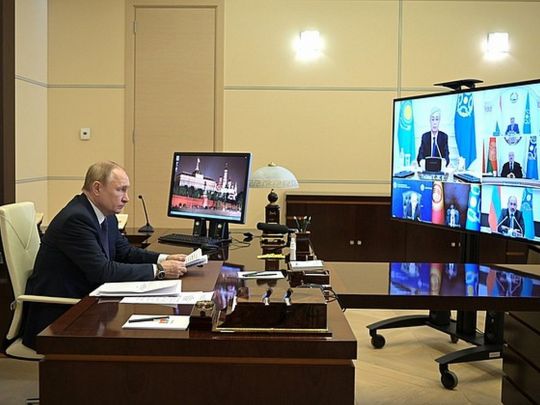 Саміт ОДКБ щодо Казахстану: Путін заявив, що&nbsp;не&nbsp;допустить &laquo;майданних технологій&raquo; та&nbsp;&laquo;кольорових революцій&raquo;