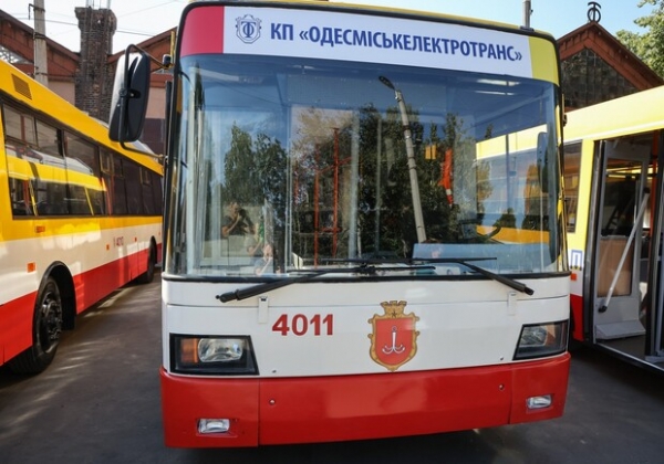 Как работает транспорт в Одессе 20 марта