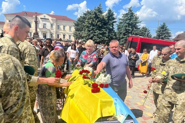 В Одесской области простились с защитником Украины
