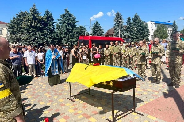 В Одесской области простились с защитником Украины