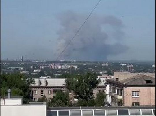 Схоже на роботу HIMARS: на Луганщині горять склади боєприпасів окупантів