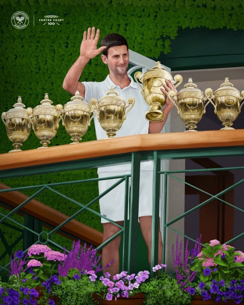 Сусід путіна в день річниці весілля став семиразовим чемпіоном Уїмблдону (відео)