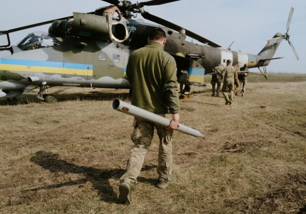 Карта боевых действий в Украине 20 апреля