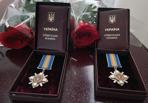 В Одесской области семьям погибших пограничников вручили государственные награды