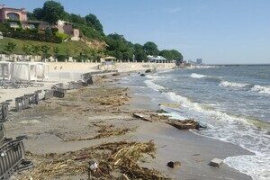 На нескольких пляжах Одессы и Одесской области снизилась соленость воды в Черном море