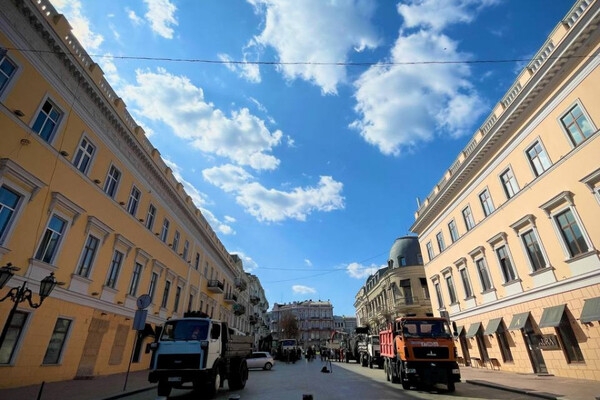 В Одессе откроют для пешеходов Приморский бульвар