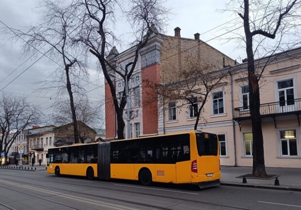 На улицах Одессы заметили новые регенсбургские автобусы 