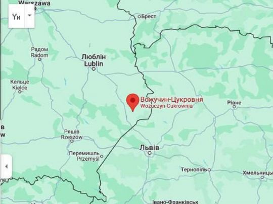 Ракета, що&nbsp;залетіла з&nbsp;території України, була російською,&nbsp;&mdash; Генштаб Польщі