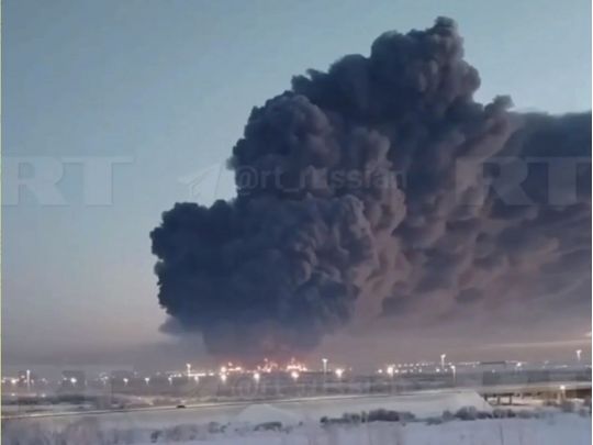 Ні&nbsp;дня без пожеж: в&nbsp;росії палає склад