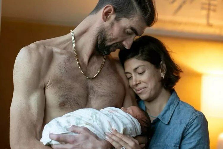 У&nbsp;сім'ї 23-разового олімпійського чемпіона народився четвертий син (фото)