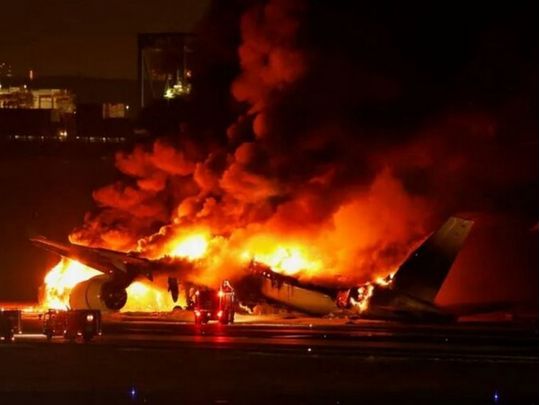 В&nbsp;аеропорту Токіо зіткнулися два літаки: є&nbsp;загиблі
