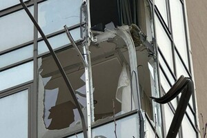 Атака Одессы: обломки ракеты повредили недострой, пострадали несколько высоток