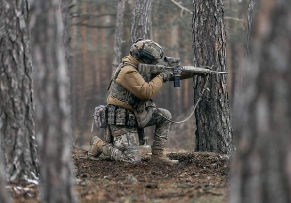 Карта боевых действий в Украине 24 февраля