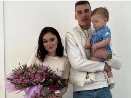 Лунін після розгрому «Жирони» відсвяткував 25-річчя у родинному колі: миле відео