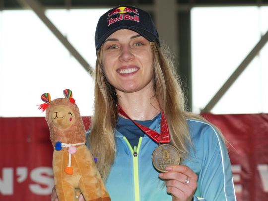 Олімпійська чемпіонка Харлан здобула перше за п'ять років «золото» Кубка світу (відео)