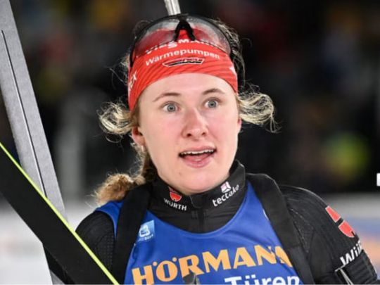 Віцечемпіонка світу з біатлону оголосила про вагітність (фото)