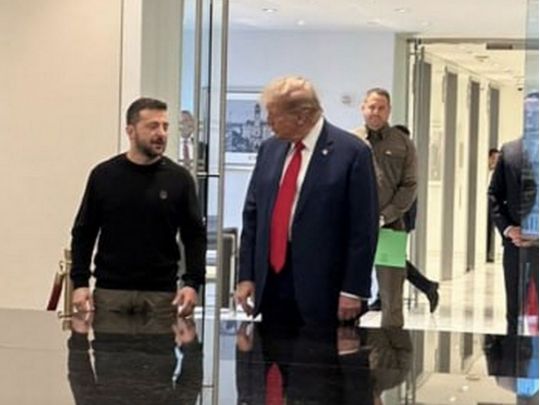 «Подивимось, що буде»: що сказав Дональд Трамп на зустрічі з Володимиром Зеленським у Нью-Йорку