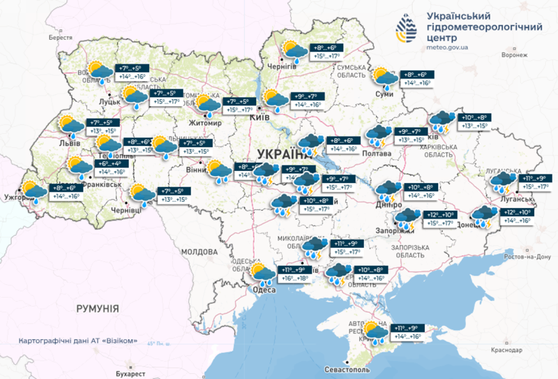 Грози, град та аномальний холод: що кажуть синоптики про погоду у травні, яка, як і раніше, не тішить українців