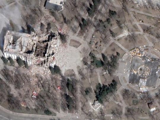 Google Maps показав руїни Маріуполя на&nbsp;супутникових знімках