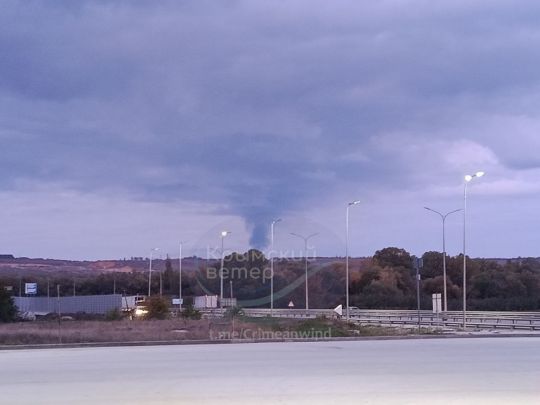 Безпілотники підпалили ще&nbsp;одну нафтобазу в&nbsp;окупованому Криму (фото, відео)