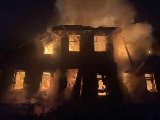 Безпілотники ворога атакували вночі Дніпропетровщину, а&nbsp;українські морські дрони навідалися до&nbsp;порту Туапсе (фото, відео)