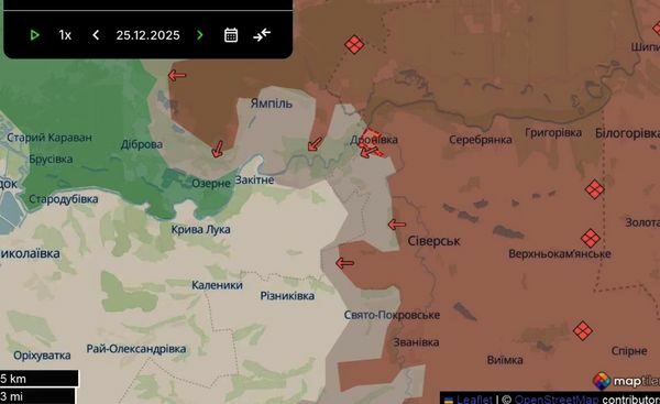 Росіяни зайняли село біля Сіверська й&nbsp;готується до&nbsp;форсування річки&nbsp;&mdash; військовий